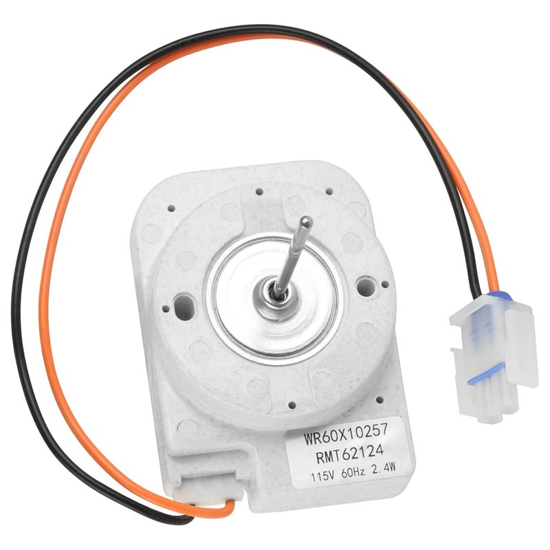 Junling WR60X10129 Refrigerator Evaporator Fan Motor Assembly Compatible with GE Hotpoint Fridge Replace WR60X10257 1373246 AP4318644 PS1766252 - Image 1
